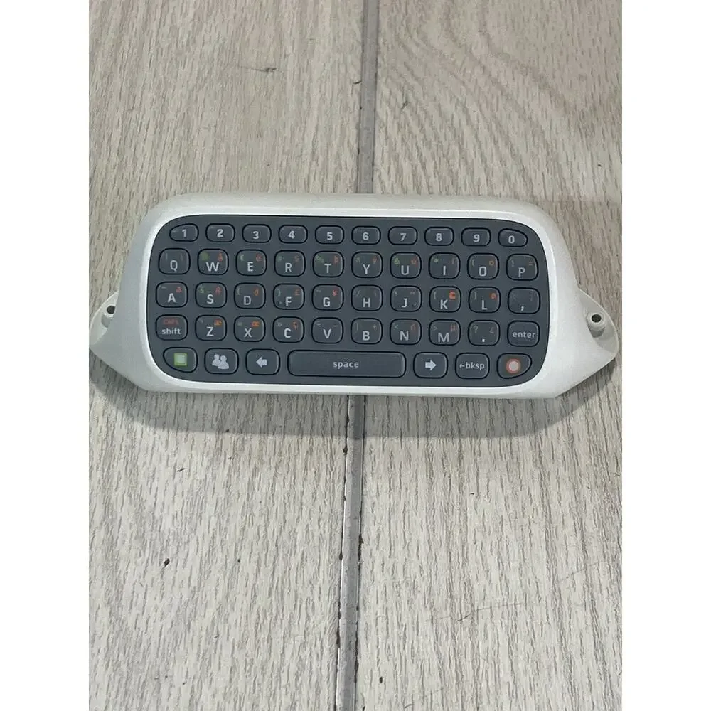 Vintage Microsoft Xbox 360 Controller Chatpad White